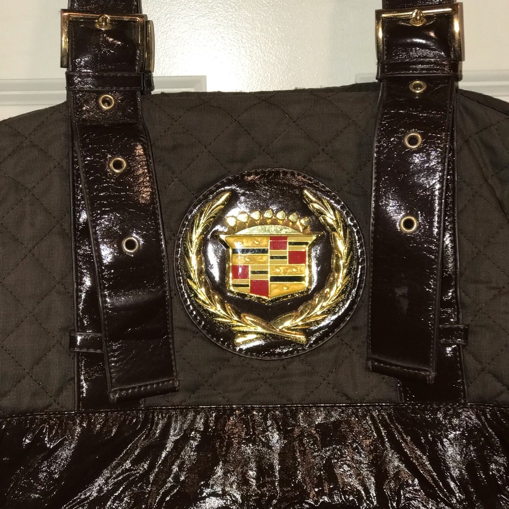 Cadillac vintage duffel bag